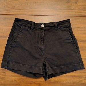 EUC Everlane Cotton Twill Short in Black